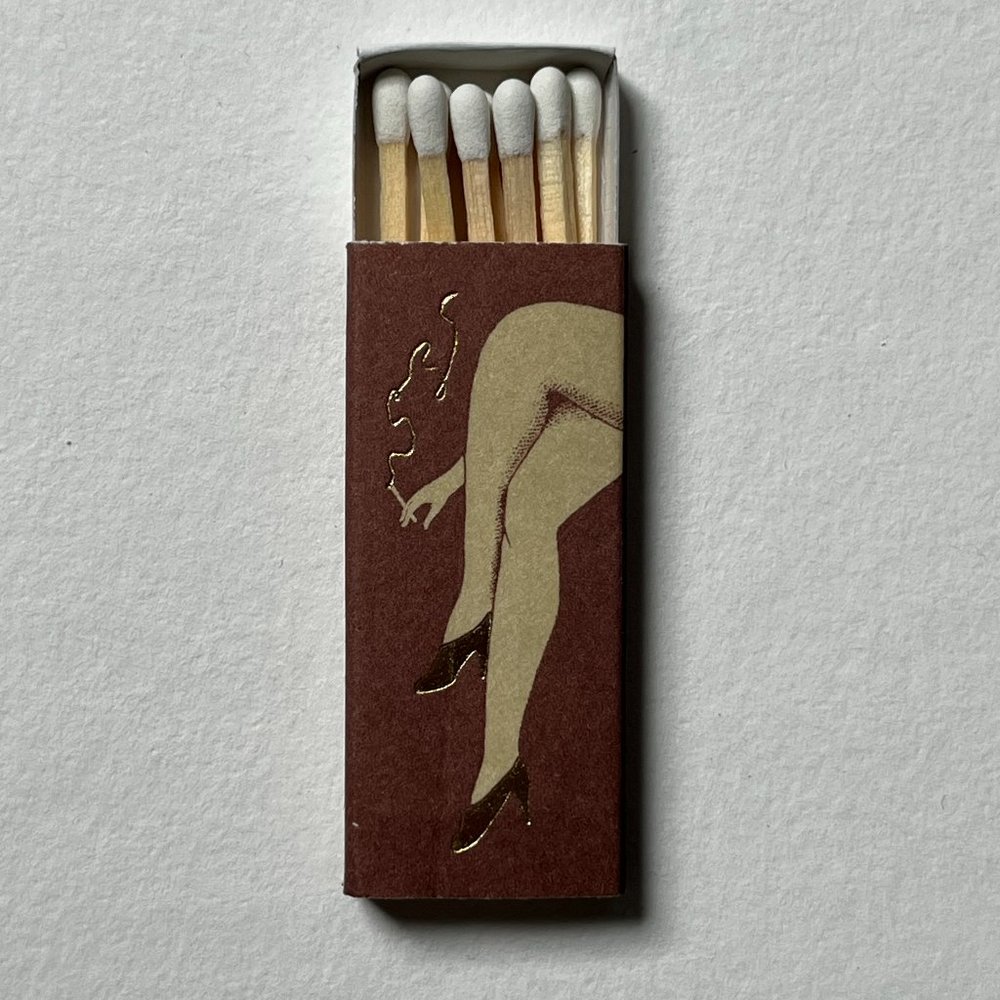 Slowly Shirley Matchbook